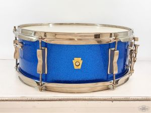 Ludwig 【ヴィンテージ】 1965's PIONEER 14"×5" NOB Hoop -Blue Sparkle- #198763