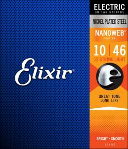 Elixir NANOWEBコーティング 10-46 12-STRING LIGHT 12450【お取り寄せ品】お茶の水駅前店 小物フロア