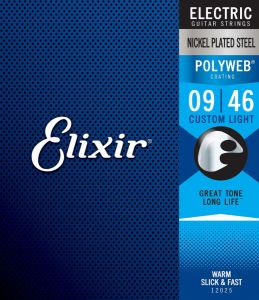 Elixir POLYWEBコーティング 09-46 CUSTOM LIGHT 12025〈お取り寄せ品〉 (お茶の水駅前店 小物フロア)