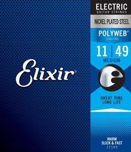 Elixir POLYWEBコーティング 11-49 MEDIUM 12100 <お取り寄せ品> (お茶の水駅前店 小物フロア)