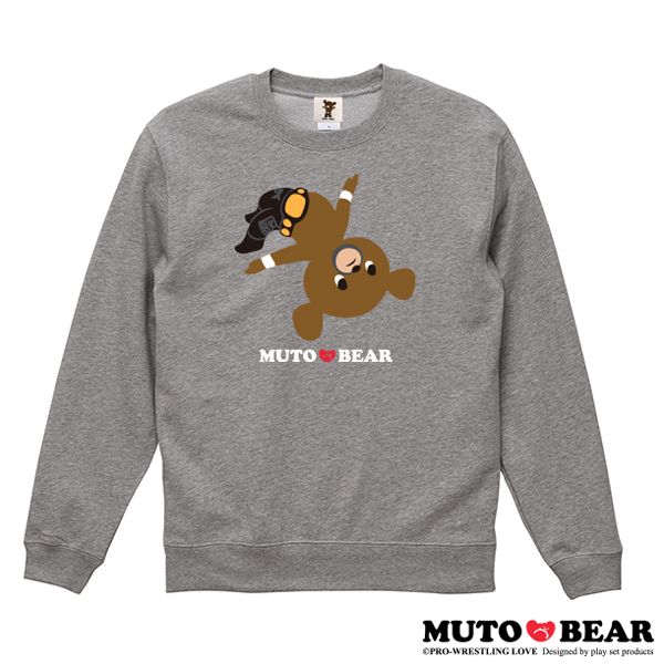 その他 MUTO BEAR ムーンサルトプレス ライトトレーナー 杢 その他 MUTO BEAR ムーンサルトプレス ライトトレーナー 杢