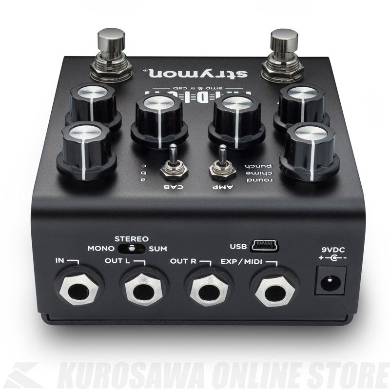 strymon iridium イリジウム strymon | IRIDIUM | AMP & IR CAB エミュレーター | 製品情報