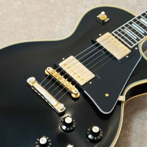 Gibson Custom Shop Murphy Lab 1968 Les Paul Custom Ebony Ultra Light Aged