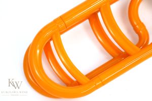 Cool Wind オレンジ トロンボーン 本体　ケース付き Cool Wind TB-200/F O オレンジ プラスチックトロンボーン