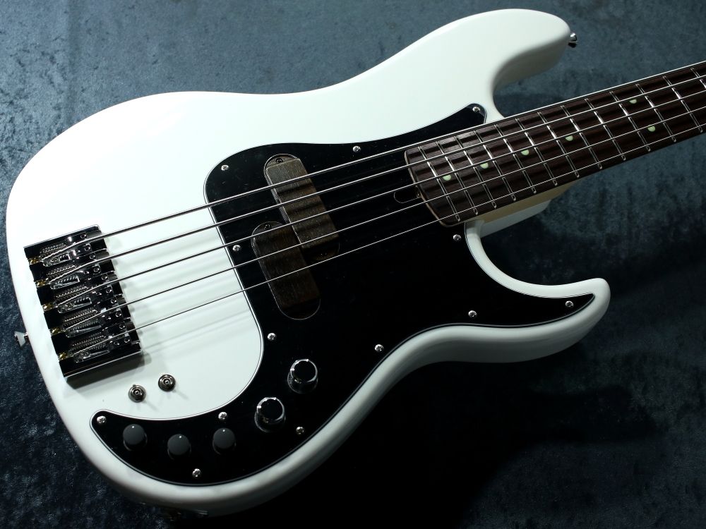 XP-1T 5-string Alder Super Light Aged Lacquer Olympic White/R 