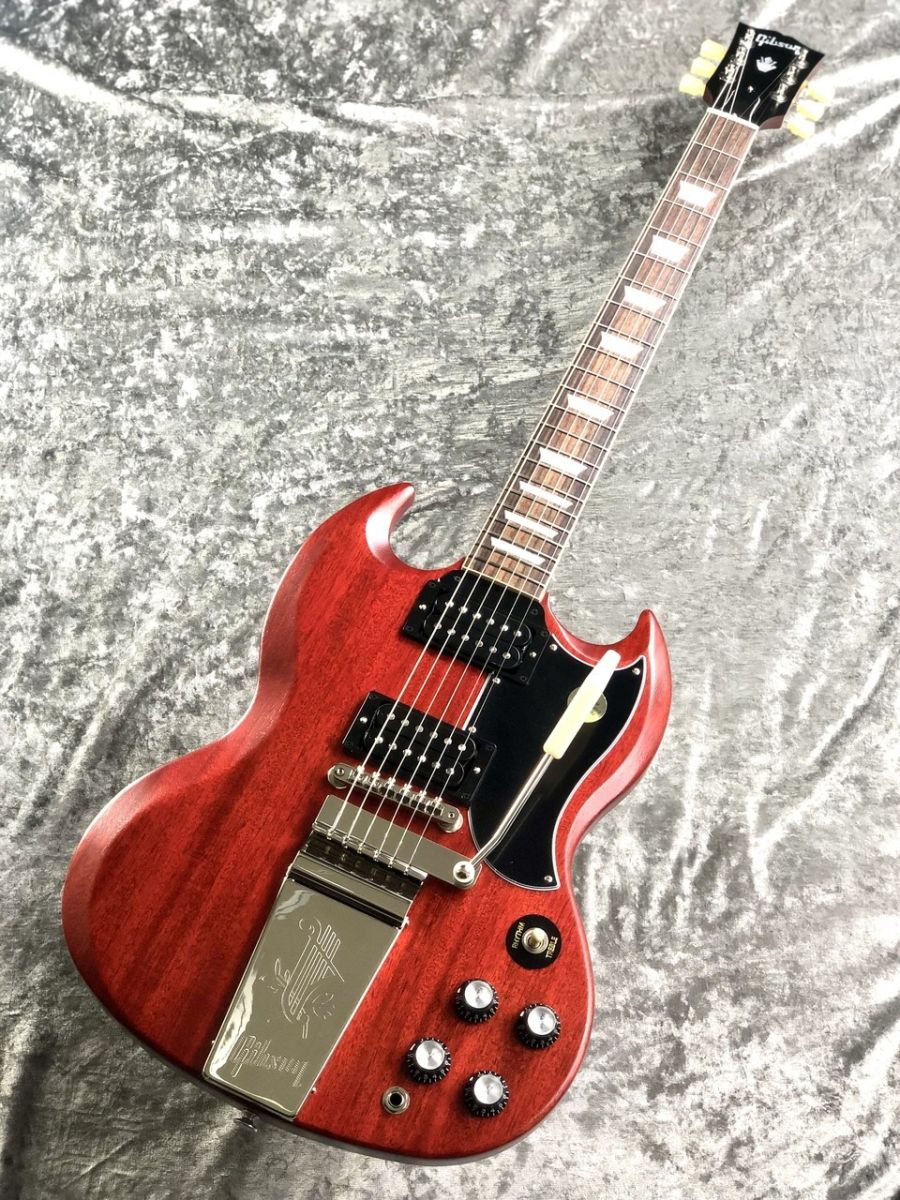 maestro SGギター Gibson SG Standard '61 Maestro Vibrola Vintage Cherry【3.20