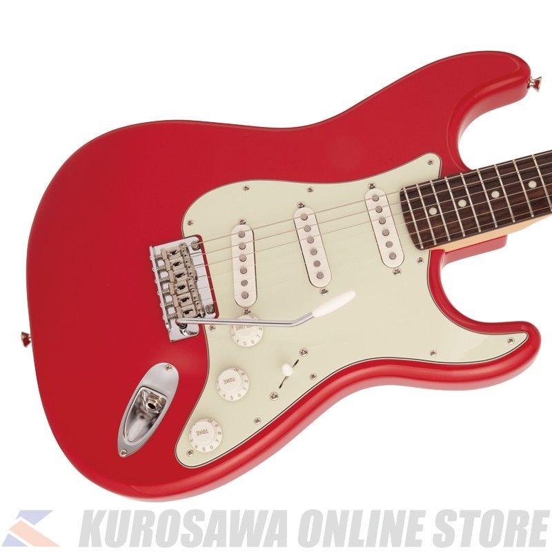 Made in Japan Hybrid II Stratocaster Rosewood Modena Red