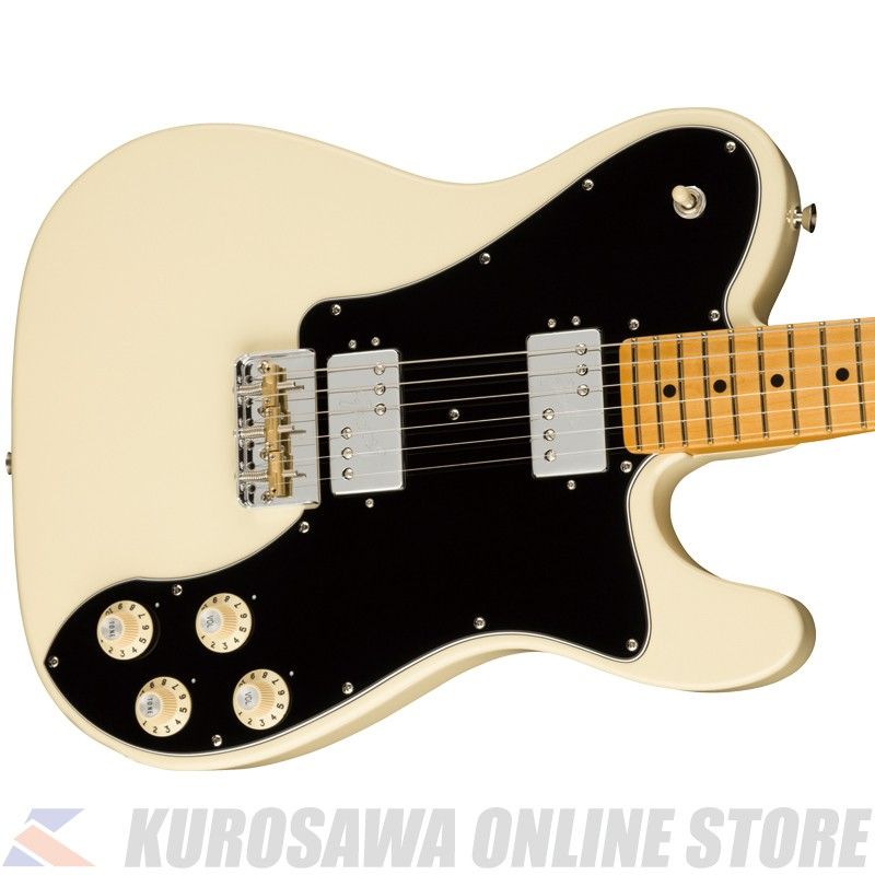 American Professional II Telecaster Deluxe Maple Olympic