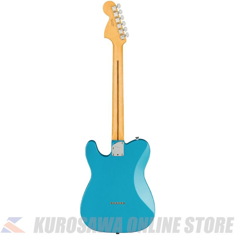American Professional II Telecaster Deluxe Maple Miami Blue