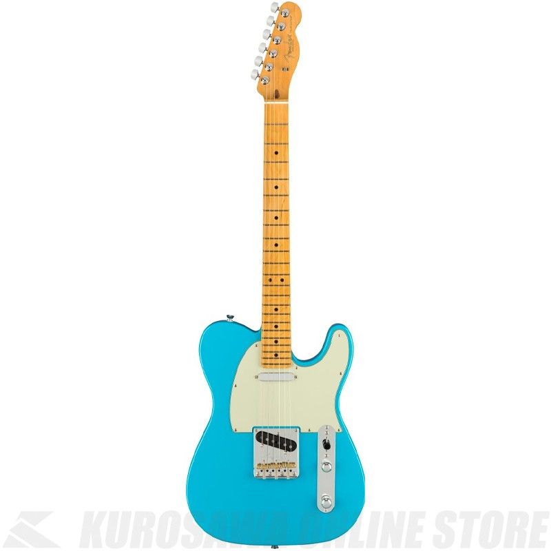 American Professional II Telecaster, Maple, Miami Blue