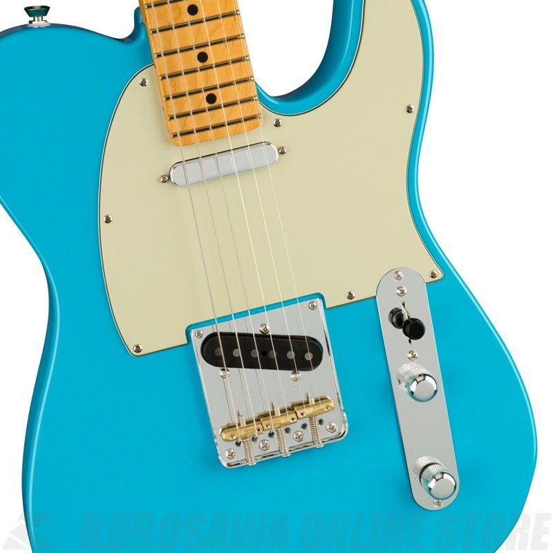 American Professional II Telecaster, Maple, Miami Blue