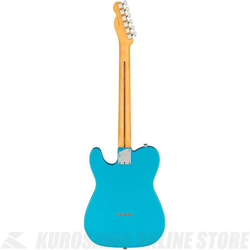 American Professional II Telecaster, Maple, Miami Blue