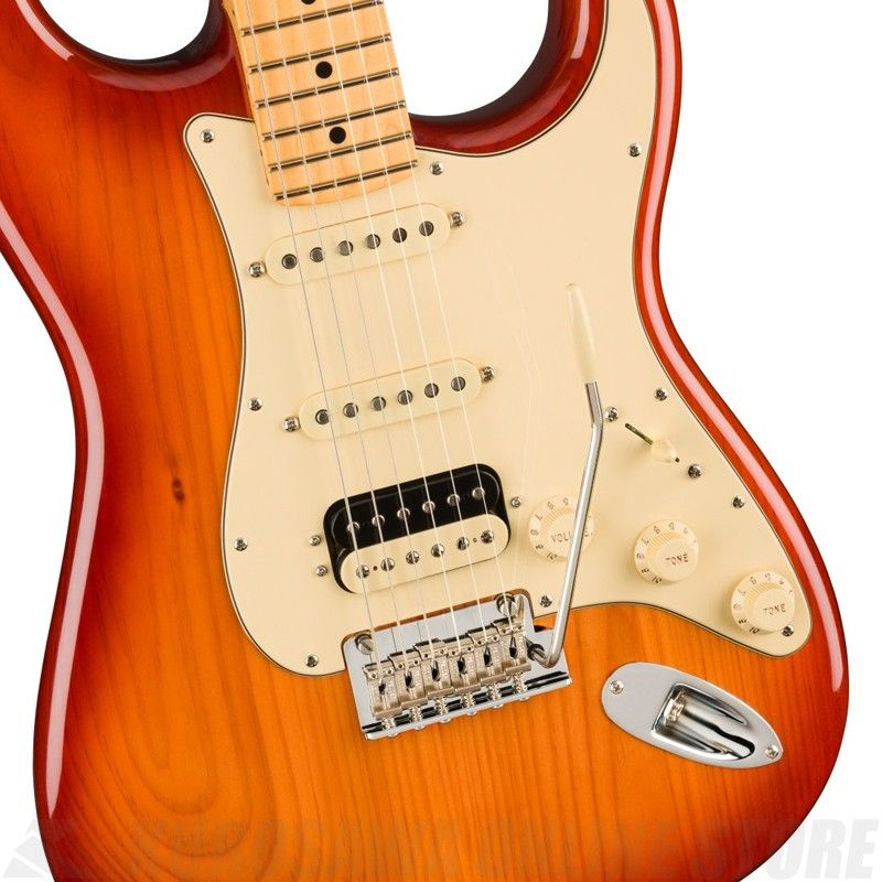 American Professional II Stratocaster HSS, Maple, Sienna Sunburst