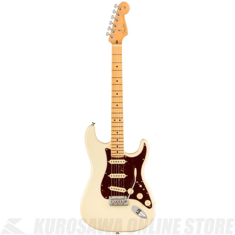American Professional II Stratocaster, Maple, Olympic White