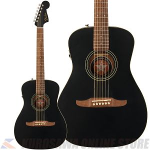 Fender Acoustics Joe Strummer Campfire Walnut Matte Black 【アクセサリーセットプレゼント】(ご予約受付中)