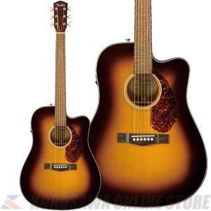 Fender Acoustics CD-140SCE Dreadnought, Walnut Fingerboard, Sunburst w/case 【アクセサリープレゼント】(ご予約受付中)