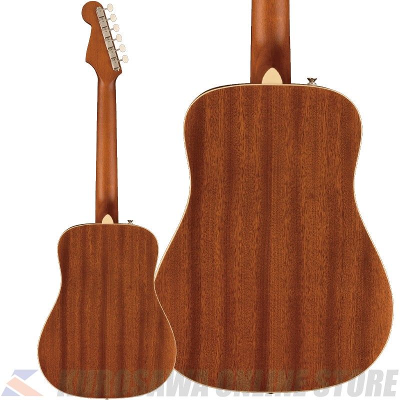 DE Redondo Mini with Bag, Walnut Fingerboard, Black Top