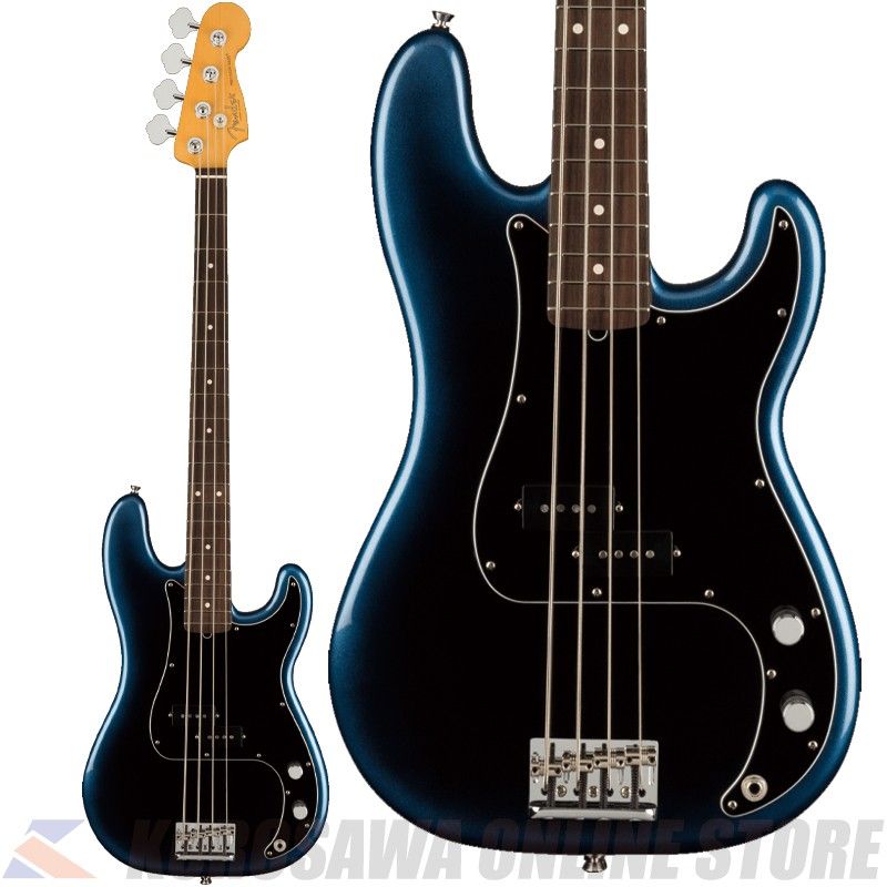 American Professional II Precision Bass, Rosewood, Dark Night