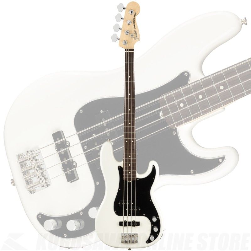American Performer Precision Bass, Rosewood, Arctic White