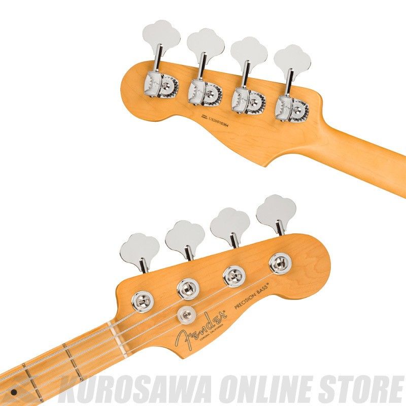 American Professional II Precision Bass, Maple, Black | 【クロサワ