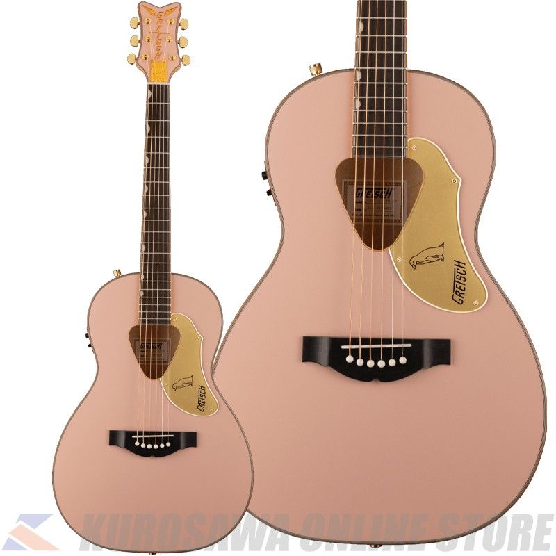 G5021E Rancher Penguin Parlor Acoustic/Electric, Shell Pink