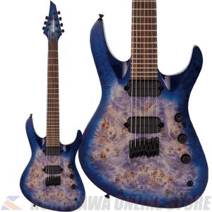 Pro Series Signature Chris Broderick Soloist HT7P Transparent Blue