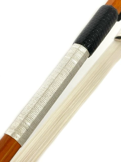 チェロ弓 SLAVIERO ATELIER 銀黒檀 製作証明書付 USED美品 Luca Silver/Ebony (ルカ・ズラヴィエロ) | 【クロサワ楽器店