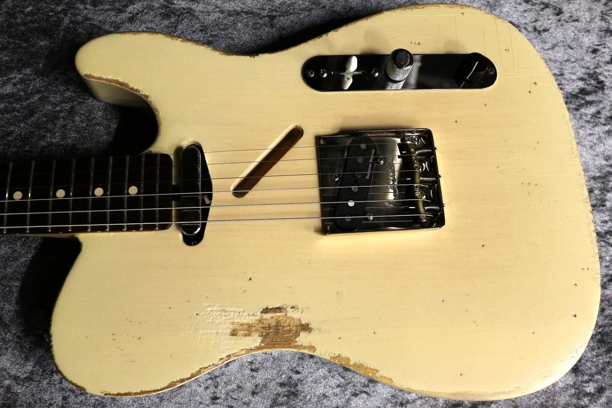 Aki's Tele Pine/Rosewood Aged Blonde | 【クロサワ楽器店