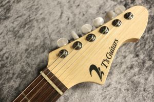 ギター T's guitars DST-Classic22 GE1996T T's Guitars DST-22 Exotic Droptop / EMG / GE1996T - Trans