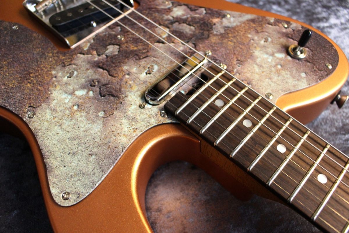 Classic Style-T Alder/Rosewood FB Pumpkin Gem/Custom PG