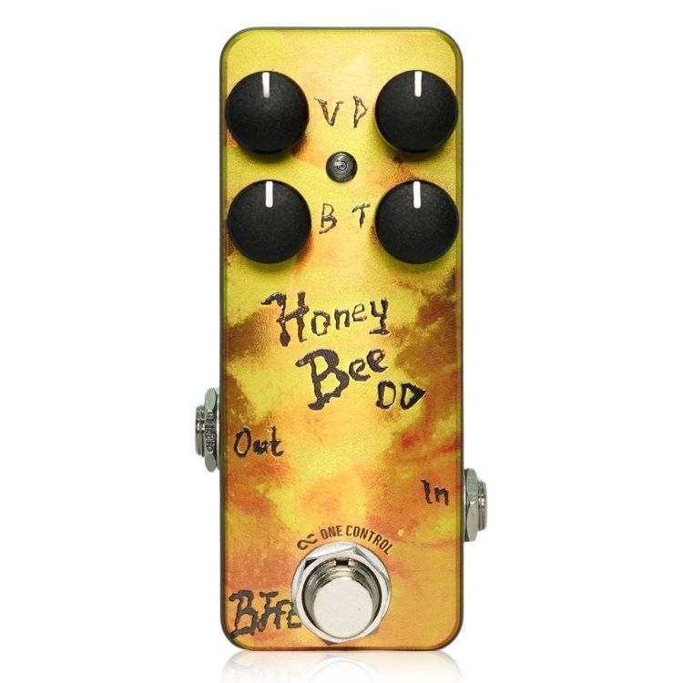 ギター Honey Bee OD 4K Mini Silver Bee OD 4K Mini (OC-SVBOD4K-M) – One Control USA