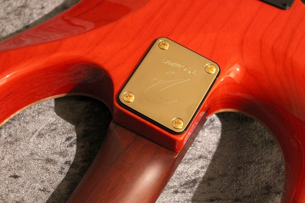 DST-Pro24 Quilt Brazilian Rosewood Neck / Amber Burst | 【クロサワ
