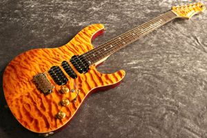 小*平様 エレキギター ブラック 24フレット ハムバッカー 量産型 エレキギター ハサミ 《ブラック》 767284 音楽雑貨