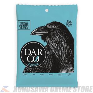 Martin Darco Electric Guitar Strings (Super Light)[D940] 【ネコポス】【マーティンギター・公式グッズ取扱店】