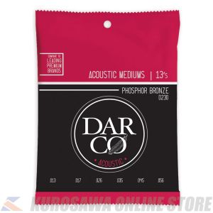 Martin Darco Acoustic Guitar Strings Phosphor Bronze (Medium)[D230] 【ネコポス】【マーティンギター・公式グッズ取扱店】