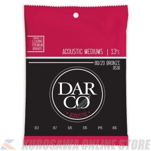 Martin Darco Acoustic Guitar Strings 80/20 Bronze (Medium)[D530] 【ネコポス】【マーティンギター・公式グッズ取扱店】