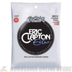 Martin Eric Clapton Guitar Strings (Light)[MEC12] 【ネコポス】【マーティンギター・公式グッズ取扱店】