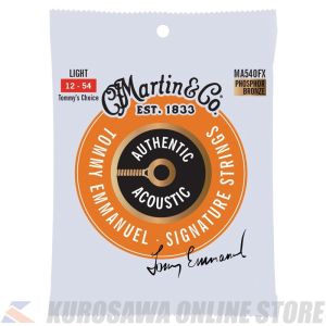 Martin Authentic Acoustic Flexible Core Guitar Strings Phosphor Bronze (Light Tommy's Choic)[MA540FX] 【マーティンギター・公式グッズ取扱店】