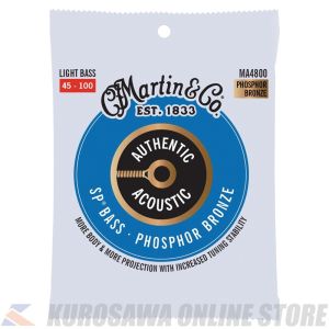 Martin Authentic Acoustic SP Acoustic Bass Strings (Light) [MA4800] 【ネコポス】【マーティンギター・公式グッズ取扱店】