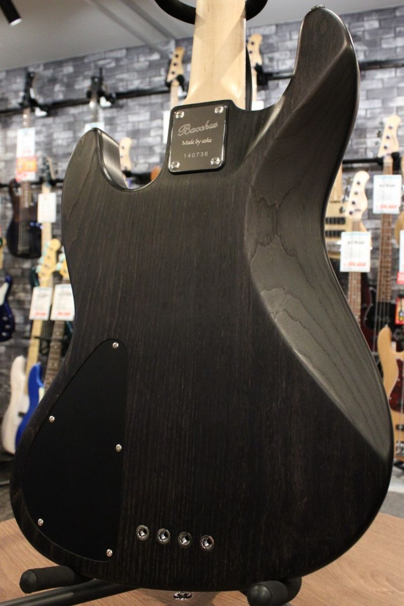 送料込 Bacchus Handmade Series WOODLINE417 Handmade Series WOODLINE417 AC -BLK/OIL- | 【クロサワ楽器店