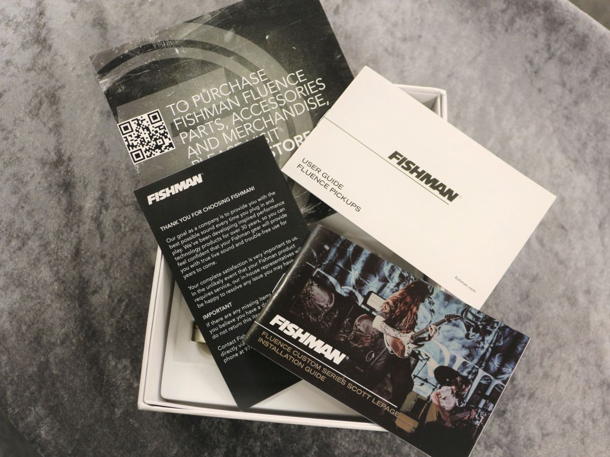 FLUENCE SCOTT LEPAGE CUSTOM SERIES HUMBUCKER PICKUPS SET WHITE