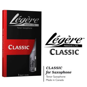 Legere Legere "Classic" Synthetic Reed for Tenor Saxophone 【レジェール】【プラスティック / リード】【テナーサックス】【クラシック】【1枚入り】【新品】【横浜】【WIND YOKOHAMA】
