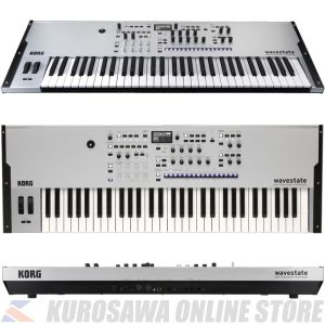 KORG Wavestate シンセサイザー 61鍵 シルバー KORG WAVESTATE SE 61鍵盤 WAVE SEQUENCING SYNTHESIZER