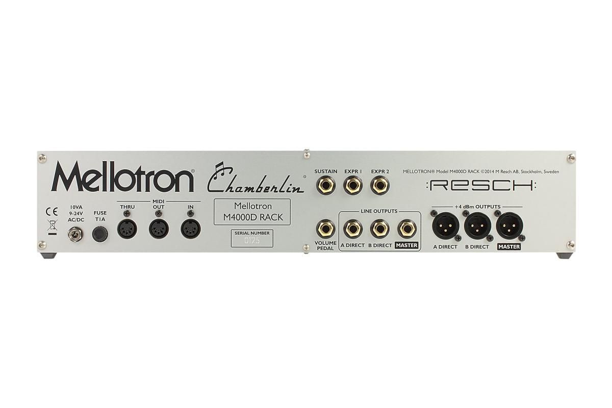 鍵盤楽器 Mellotron M4000D Rack + Sound Card 02 Mellotron M4000D Rack 19