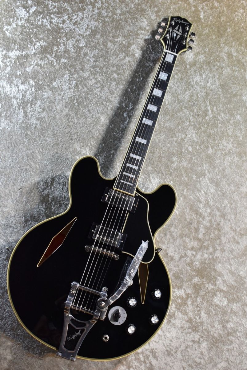 Shinichi Ubukata ES-355 Ver.2 Ebony #23021510732 | 【クロサワ楽器 