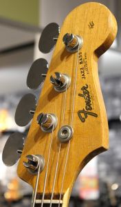 コンポーネントジャズベース ナチュラル　スカンクストライプ　ブロックインレイ a9d09e3f-fd1a-45f1-abae-
