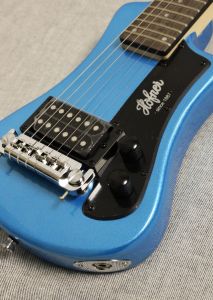 Hofner ヘフナー ショーティ エレキギター 青 珍品】Hofner Shorty レビュー！ボディ&存在感削り過ぎトラベル