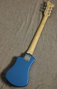 Hofner ヘフナー ショーティ エレキギター 青 珍品】Hofner Shorty レビュー！ボディ&存在感削り過ぎトラベル