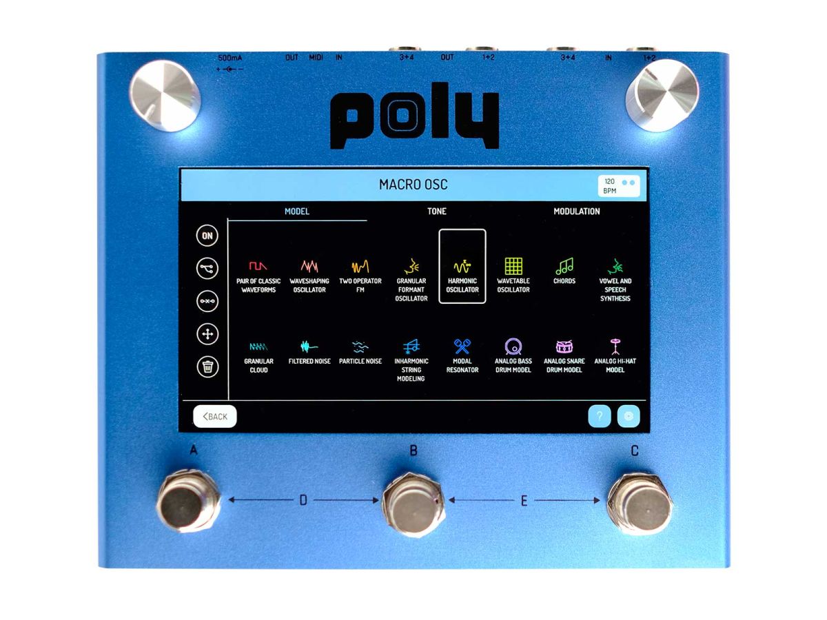 ギター Poly Effects Beebo Blue Poly Effects Beebo Blue｜ミュージックランドKEY