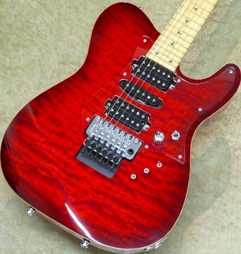 Cross Edge Quilt Top Raspberry Red Burst (GLOSS) 5171 クロサワ楽器店 日本最大